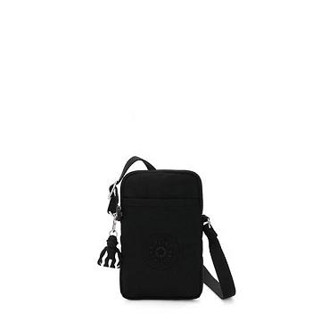 Kipling Tally Crossbody Phone Bag Black Noir | CA 1366PJ